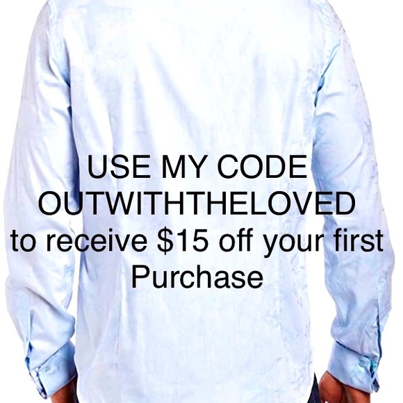 USE MY REFERAL CODE to receive $15 off your first purchase - OUTWITHTHELOVED - Picture 1 of 1
